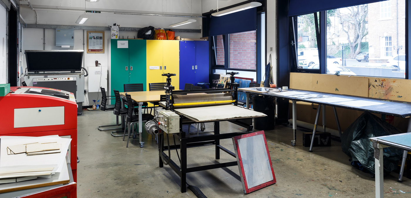 Professional Print Studio at The Art House, Wakefield, West Yorkshire