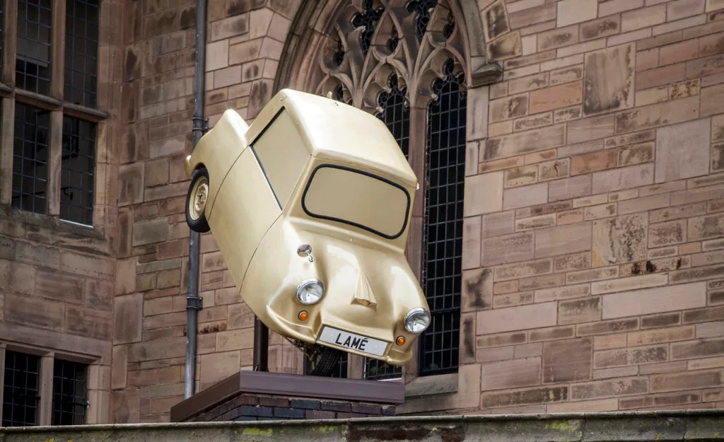 Gold Lame, 2018 by Tony Heaton