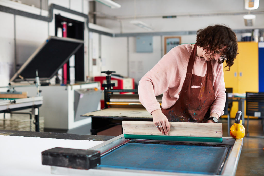 Screen Printing Photographs to The Art House