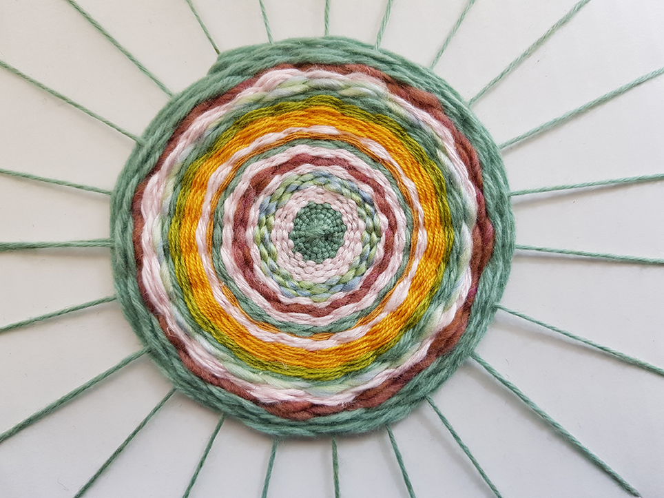 Circular Weaving Wall Hanging - Welcome to The Art House