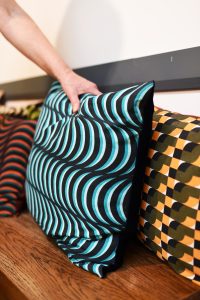 Screen Printed Cushion by Dave Royston