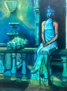 Painting by Tonye Ekine