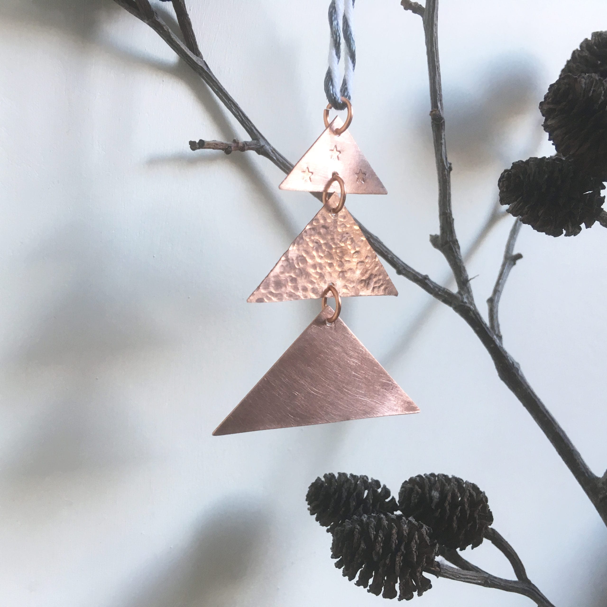 Metalsmithing Christmas Decorations