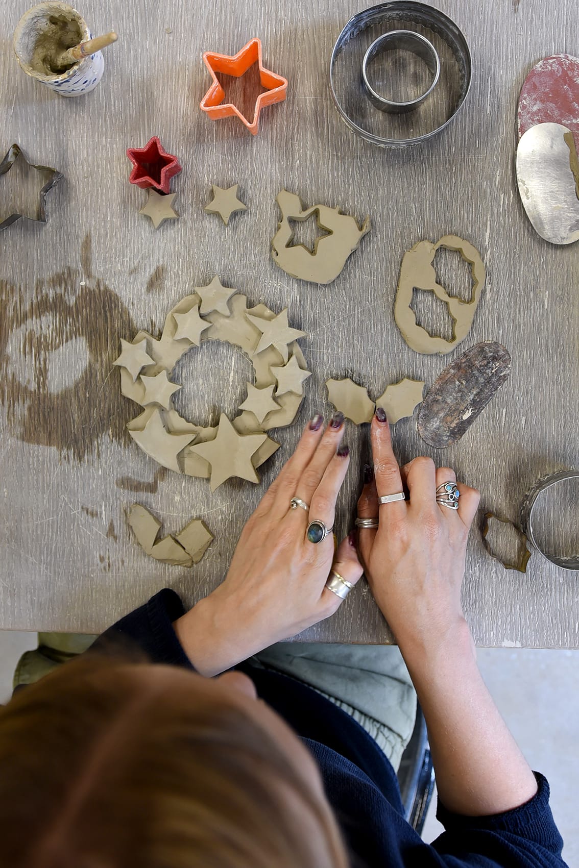 Make a Ceramic Festive Wreath